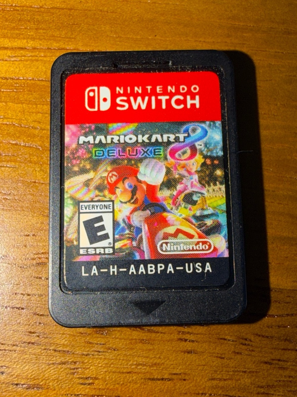 Nintendo Switch Mario Kart 8 Deluxe Game Card - Black & Red